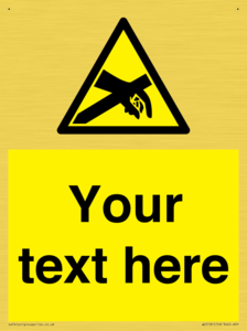 Custom Anti-Static Warning Sign